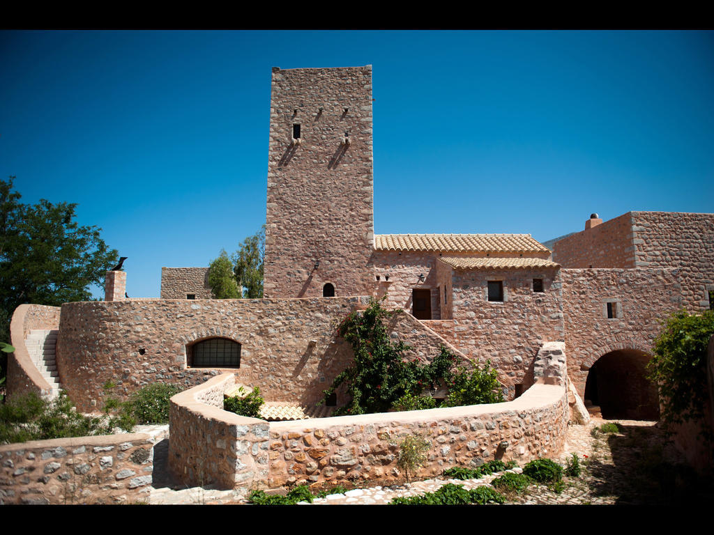 Pírgos DhiroúArapakis Historic Castle公寓式酒店 外观 照片